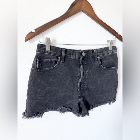 Everlane Black Denim Shorts - Picture 4 of 7